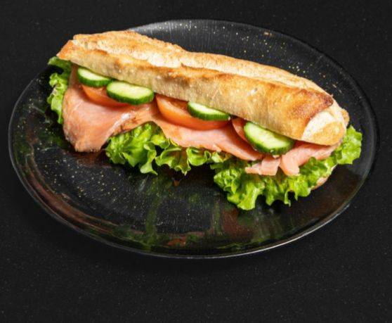 🥙Sandwich saumon crudités
