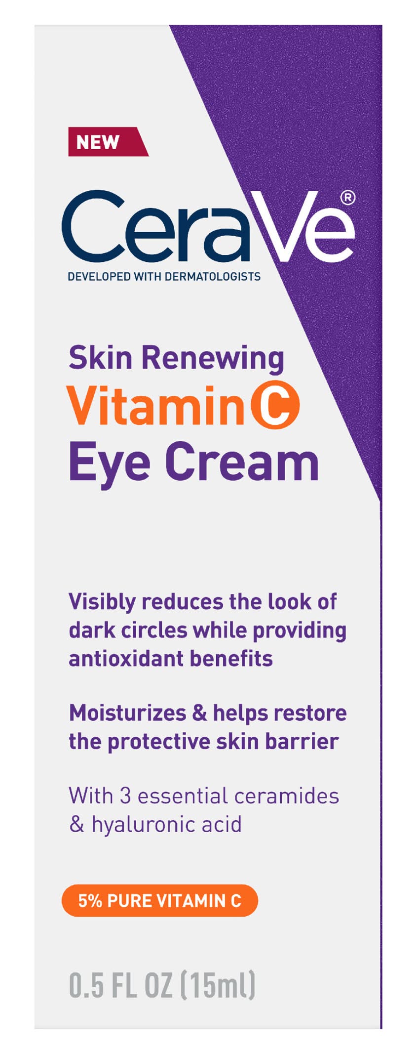CeraVe Skin Renewing Vitamin C Eye Cream (0.5 fl oz)