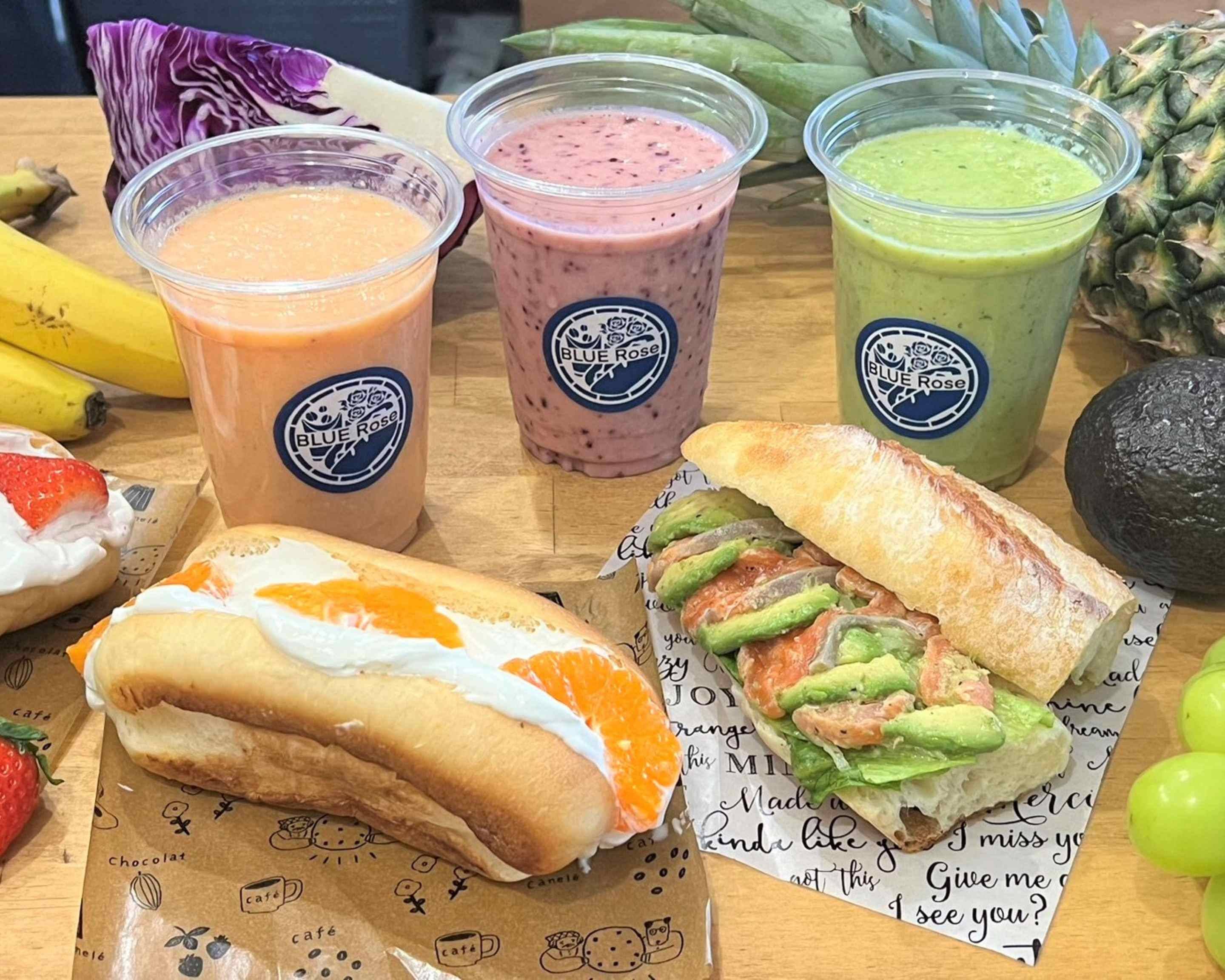 カフェ ブルー ローズ Cafe BLUE Rose のデリバリー ・持ち帰り
