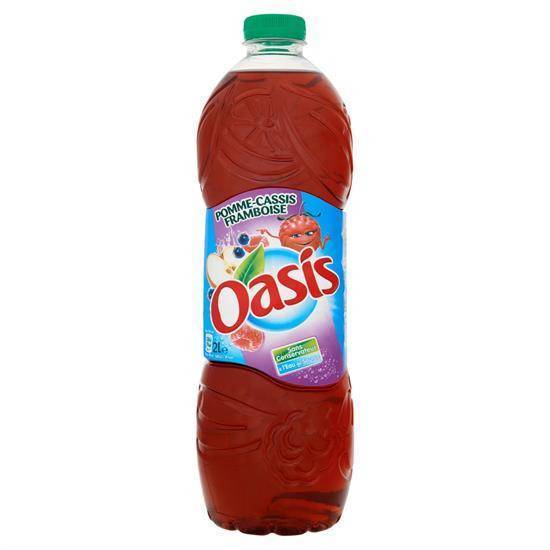 Oasis - Boisson aux fruits, pomme - cassis - framboise (2L)