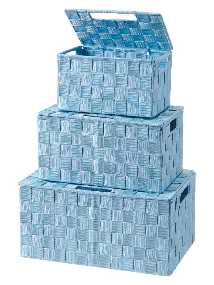 KIRKTON HOUSE 3pk Boxes, Blue