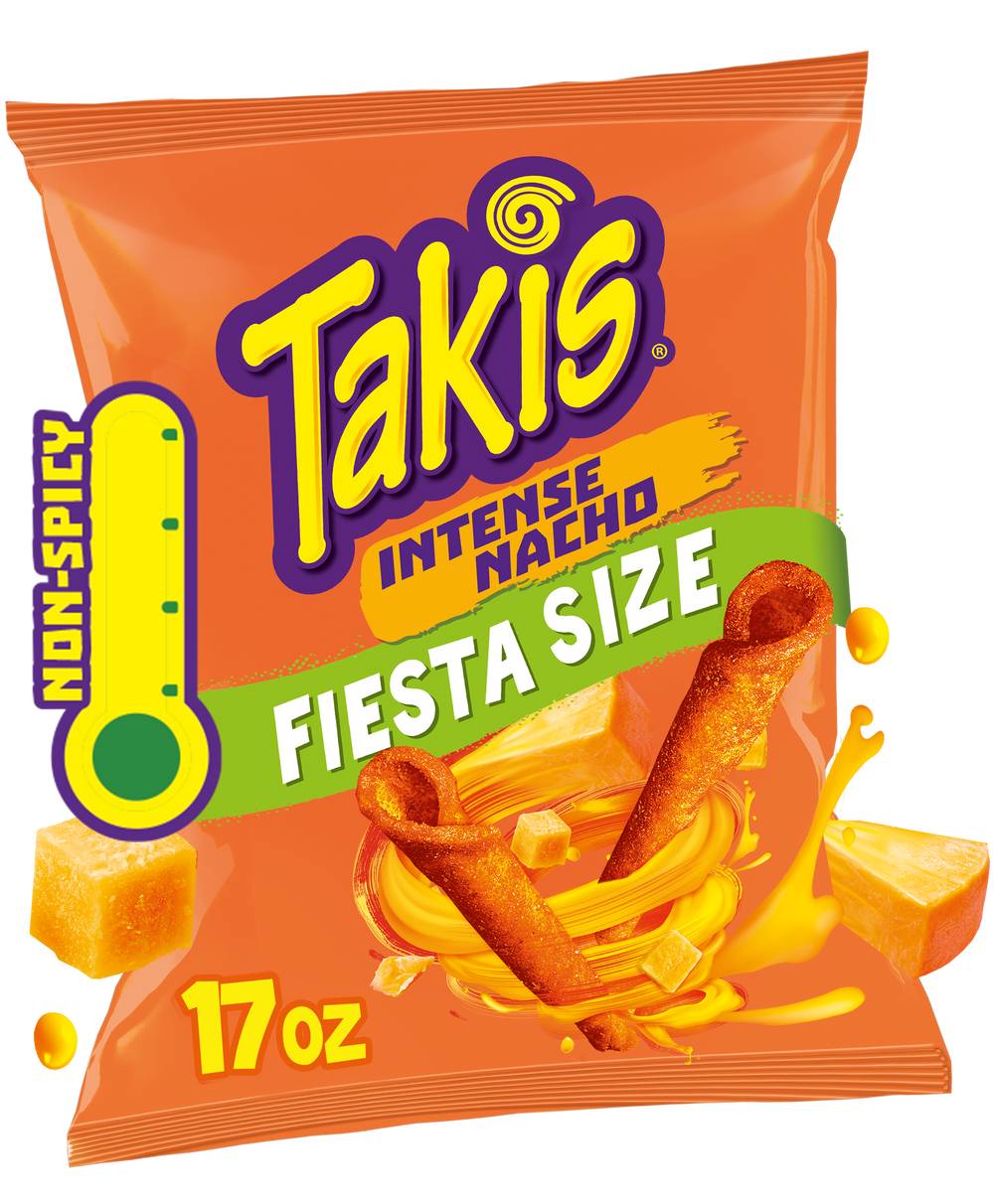 Takis Intense Nacho Fiesta Size- 17oz.