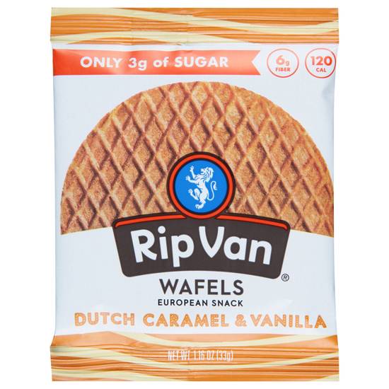 Rip Van Wafels (dutch caramel vanilla)