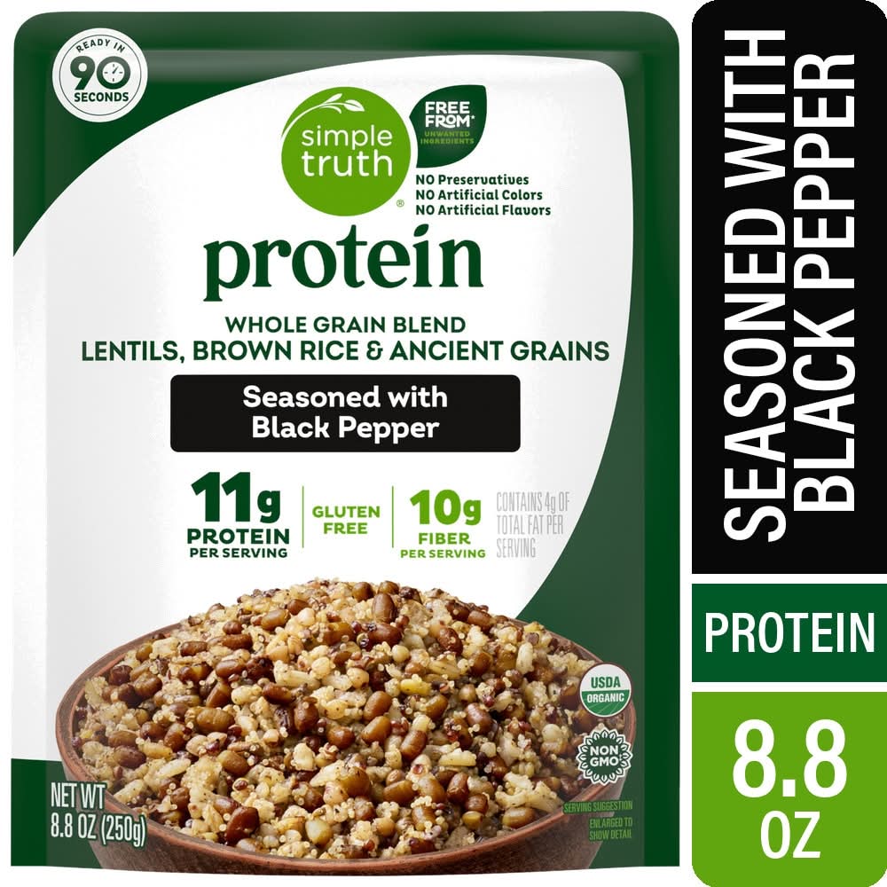 Simple Truth Whole Grain Blend With Seasoned Black Pepper (8.8 oz)