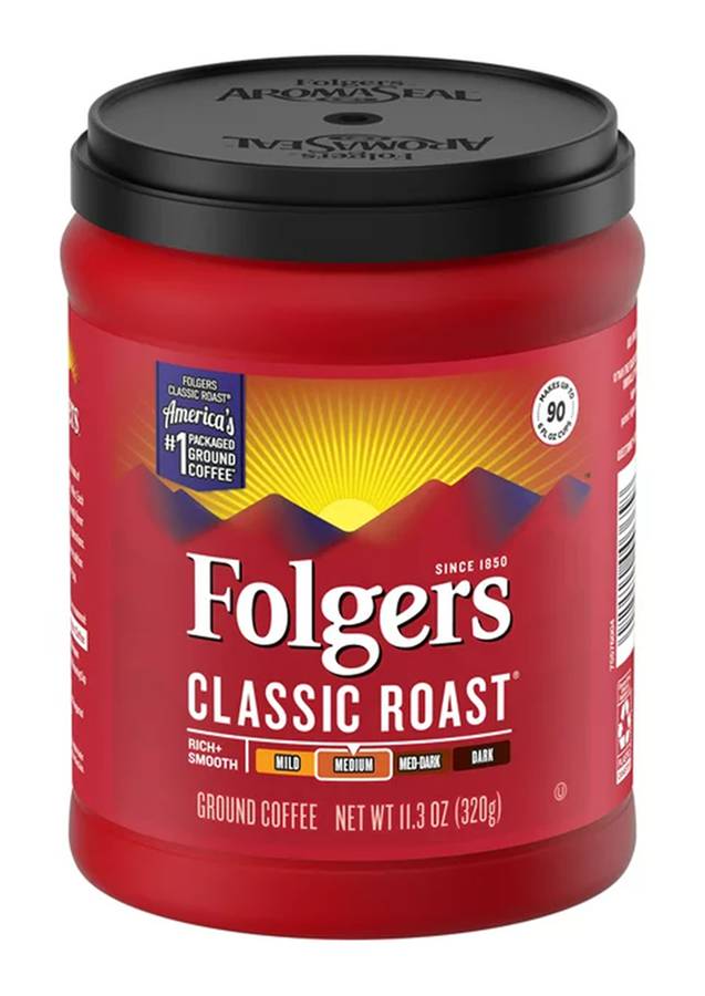 Folgers Classic Roast Coffee 11.3oz