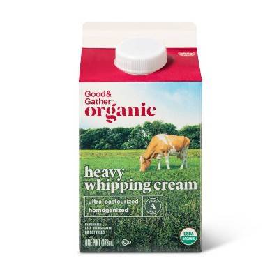 Good & Gather Organic Heavy Whipping Cream