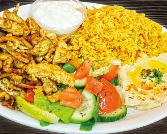 Chicken Shawarma Plate