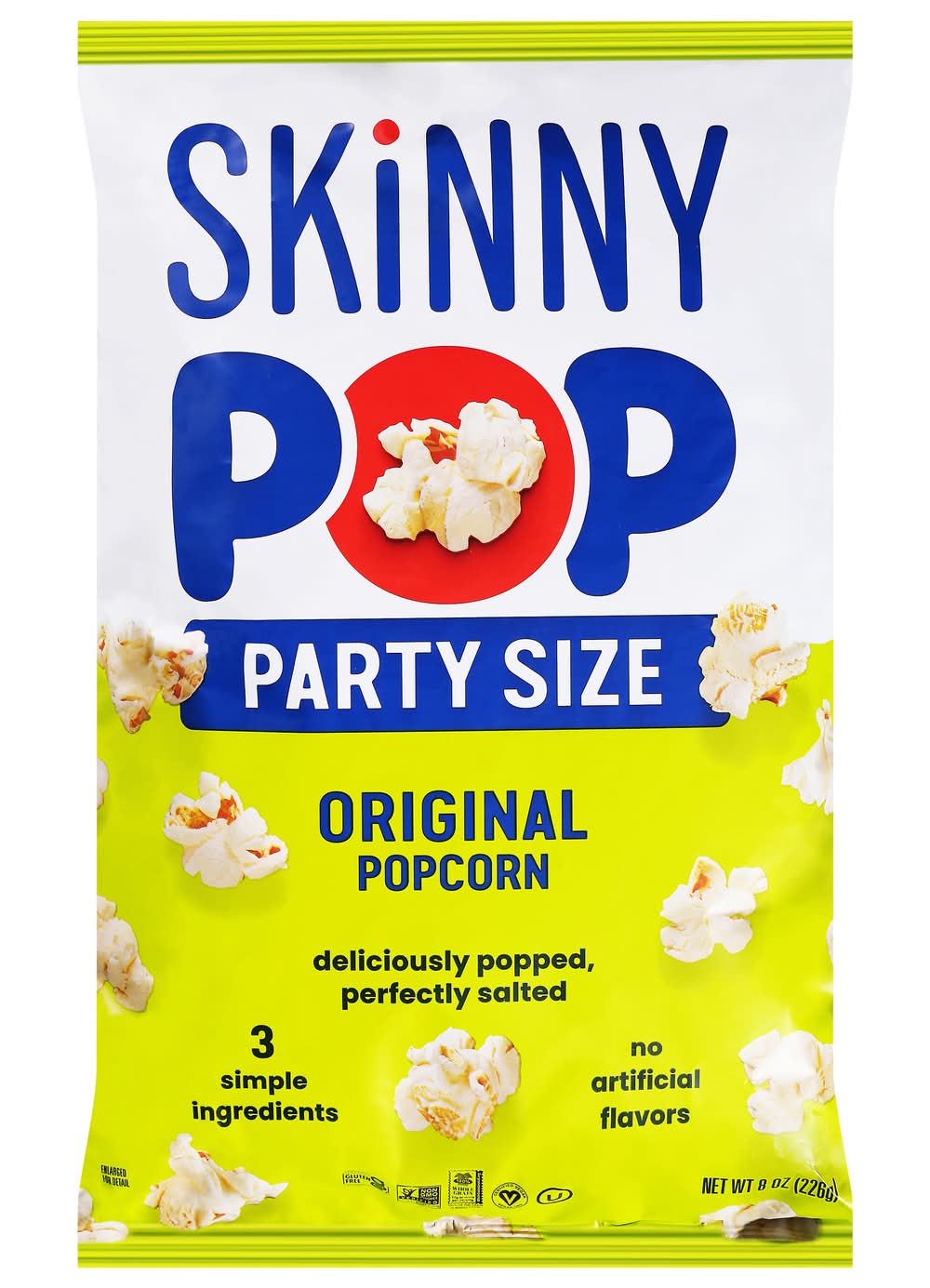 SkinnyPop Pure Popped Original Popcorn (8 oz)