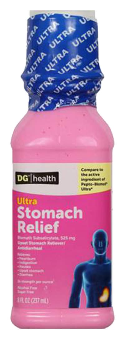 Dg Health Ultra Stomach Relief Original - 8 Fl Oz