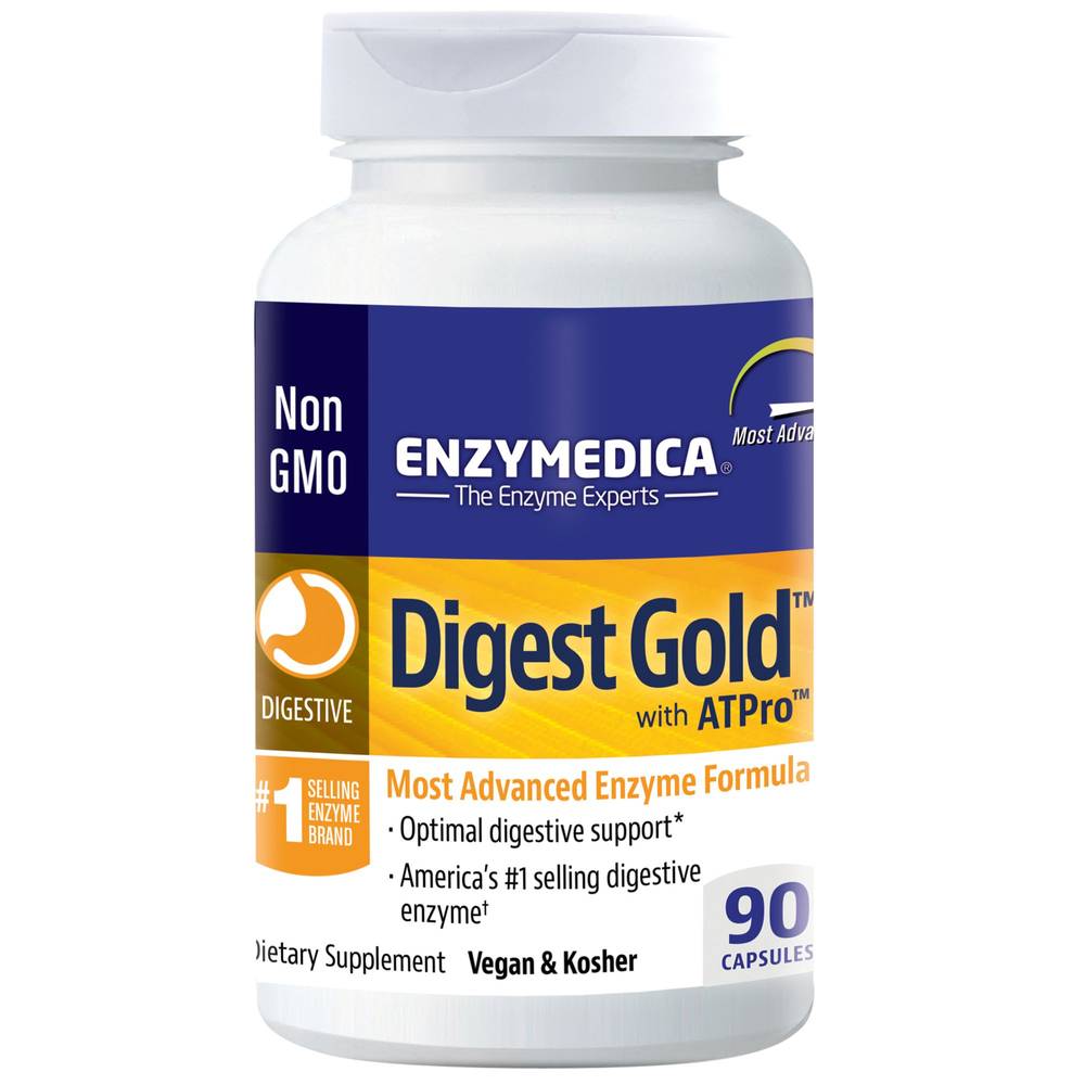 Digest Gold Digestive Enzyme With Atpro (90 Capsules)