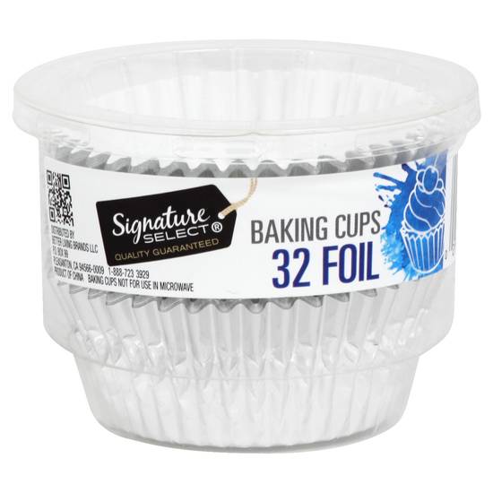 Signature Select Foil Baking Cups (32 cups)