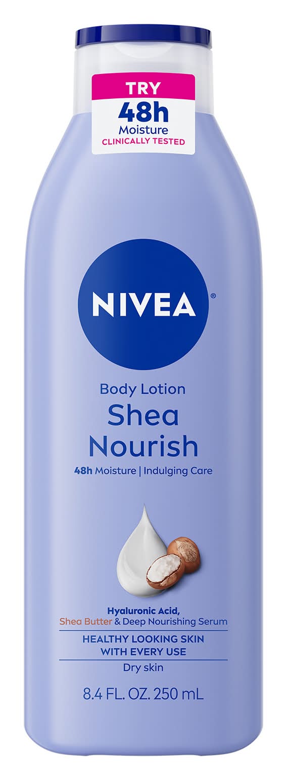Nivea Shea Nourish Daily Moisture Dry Skin Body Lotion (8.4 fl oz)