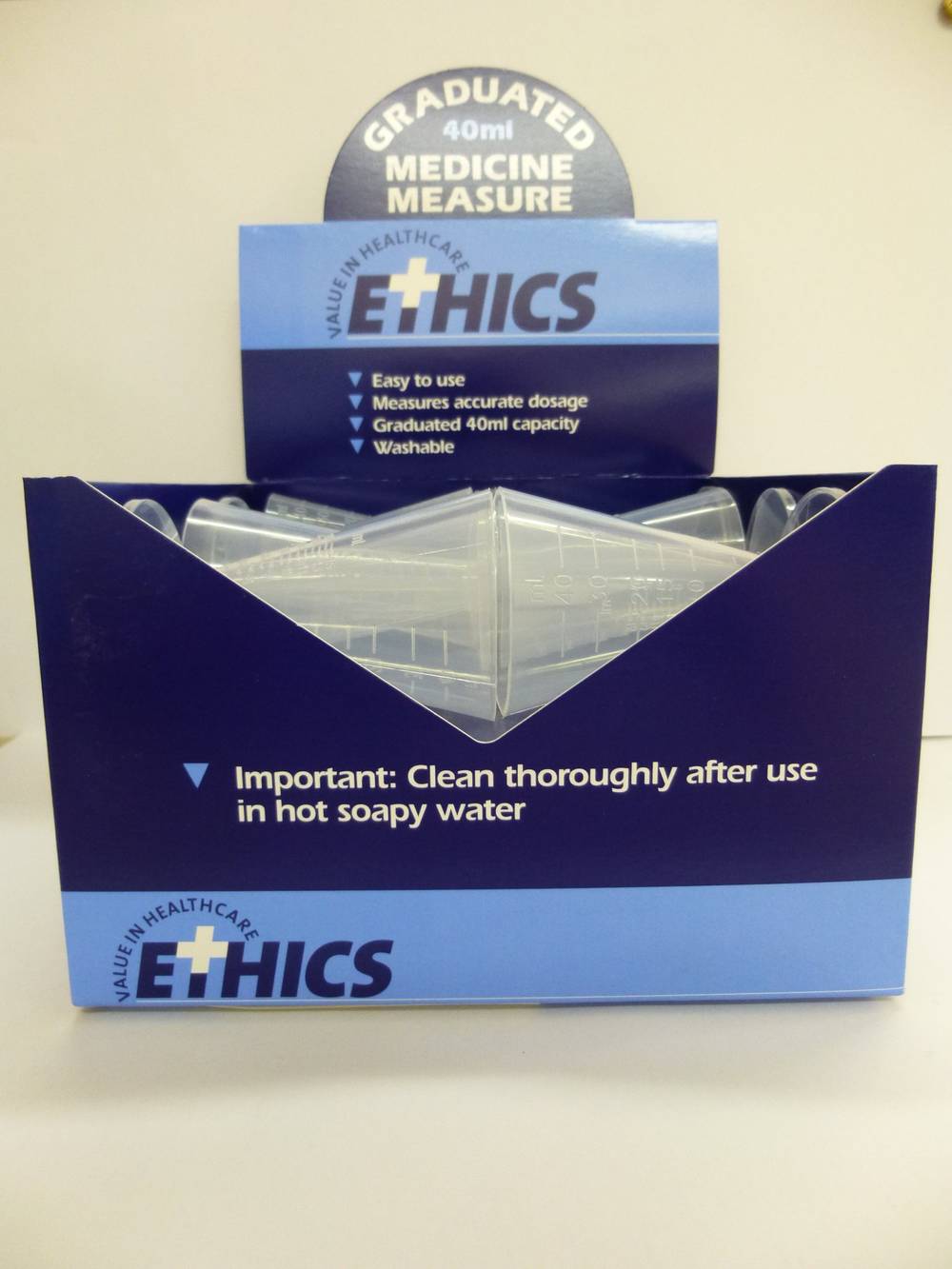 Ethics Graduated Measure 40ml each