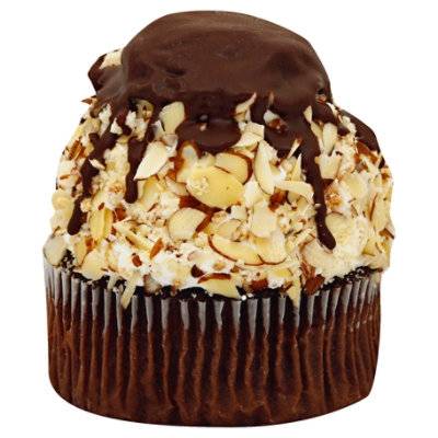 Gourmet Chocolate Jumbo Cupcake - Each (760 Cal)