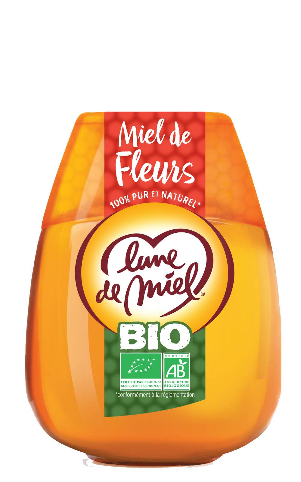 Lune de Miel - Miel de fleurs bio doseur (250g)