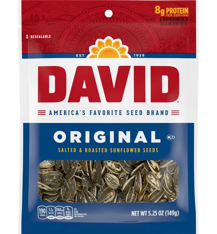 David Sunflower Seeds Original Salted and Roasted