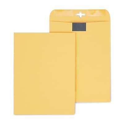 Staples #10 1/2 Catalog Envelope, 9 x 12, Kraft, 10/Pack (SPL901988)