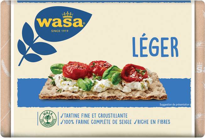 Wasa biscottes seigle fin et délicat