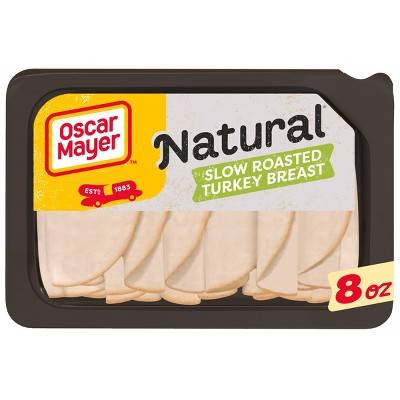 Oscar Mayer Natural Slow Roasted Turkey Breast Sliced Lunch Meat - 8oz