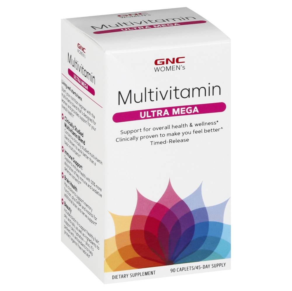 Gnc Women's Multivitamin Ultra Mega (90 ct)