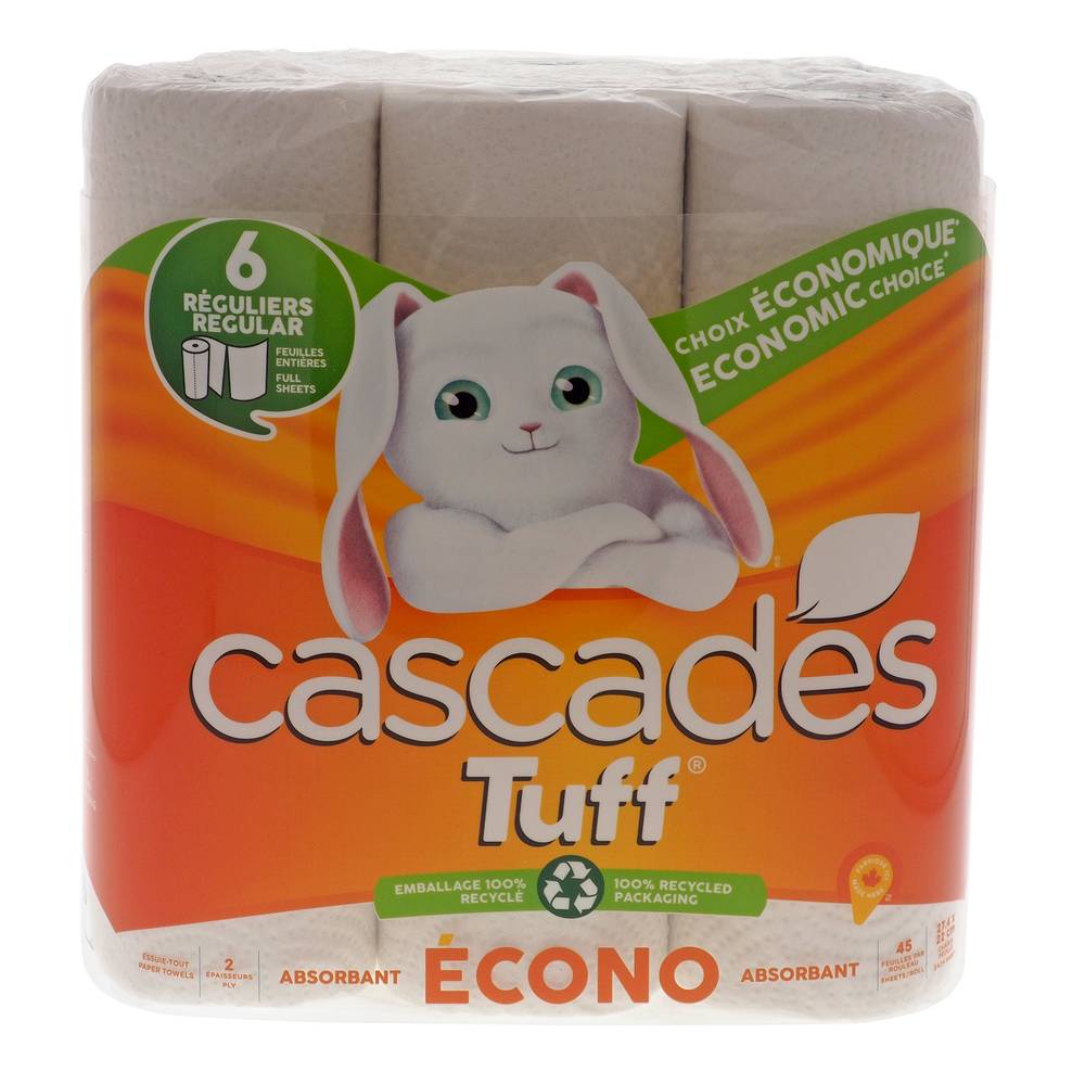 Cascades Tuff Econo Absorbant Paper Towels