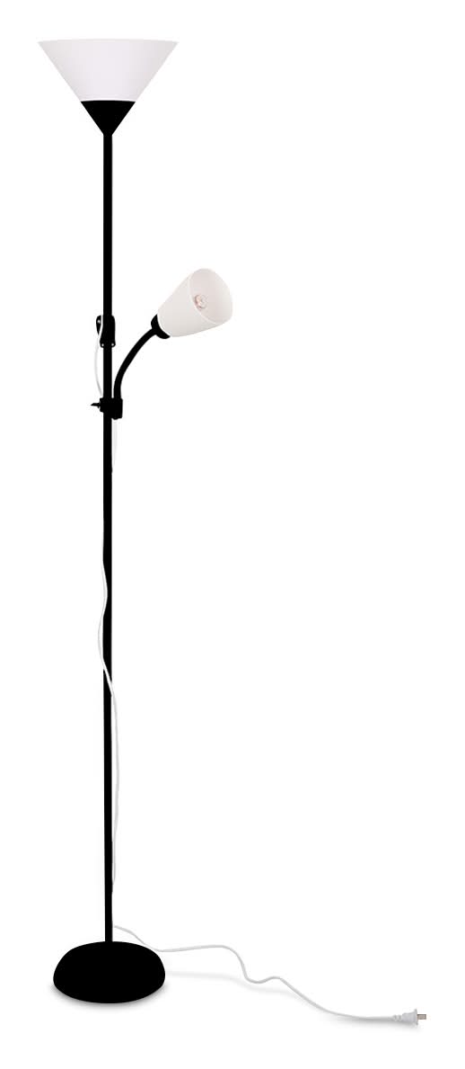 LÁMPARA PISO C/2 FOCOS CIRC NG