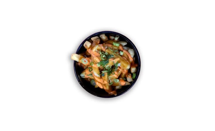 Vegan Katsu Loaded Fries