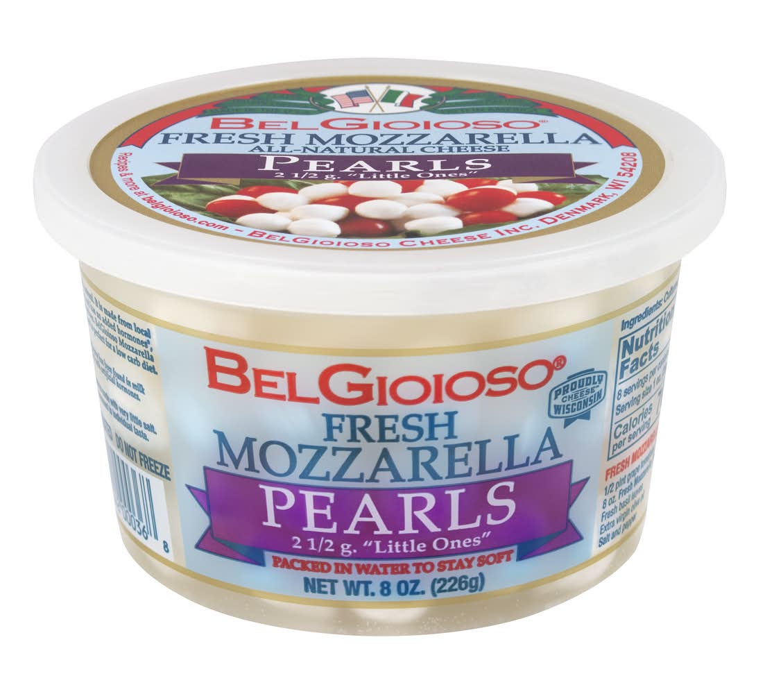 BelGioioso Fresh Mozzarella All Natural Cheese Pearls (8 oz)