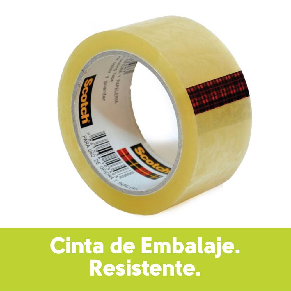 3M cinta de embalaje transparente (1 un)