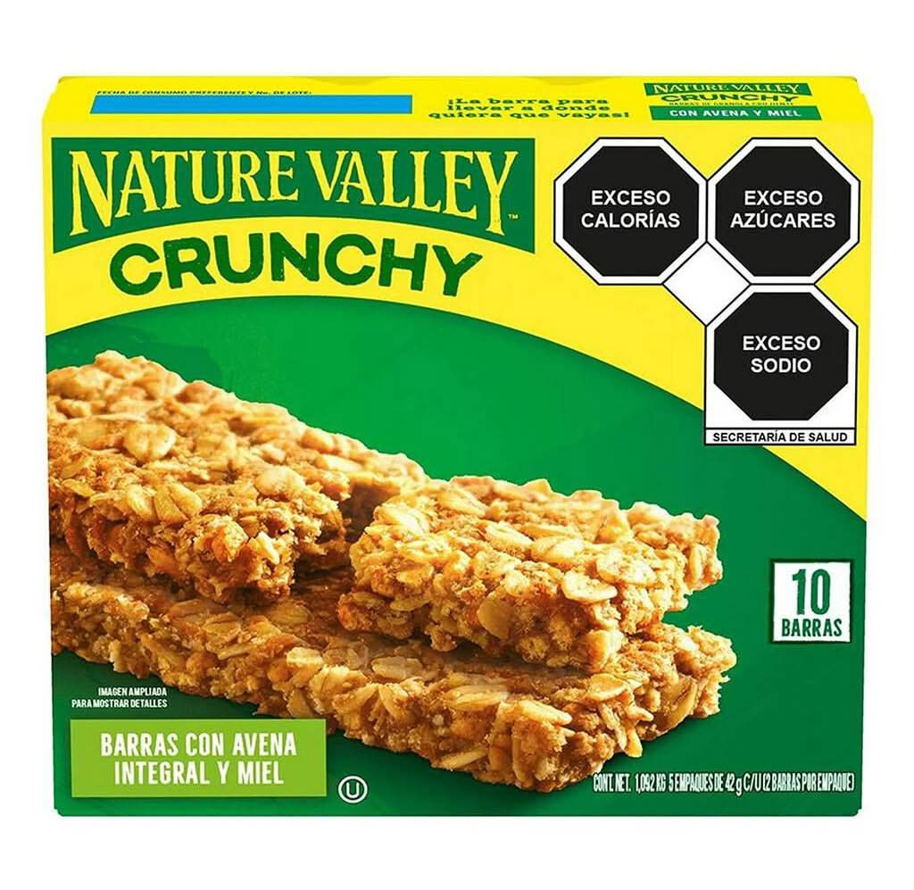 Nature Valley · Barra de granola crunchy miel (5 x 2 un)