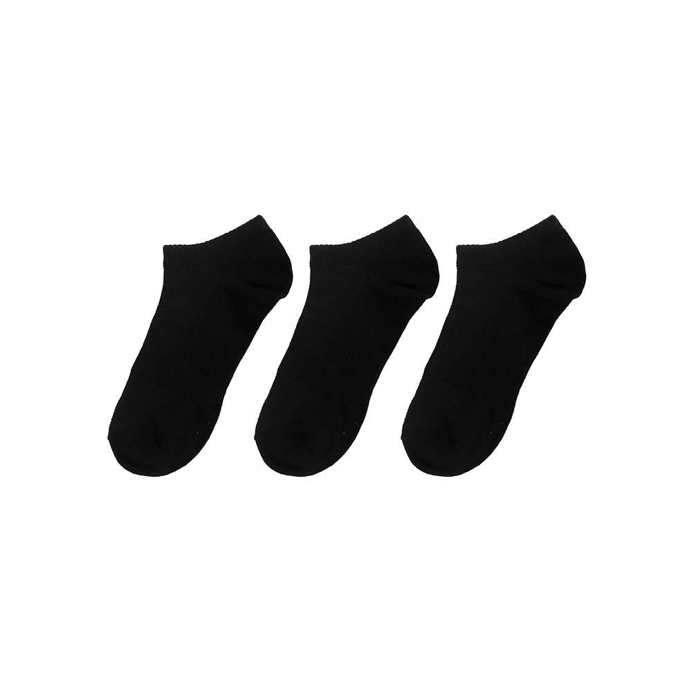 Miniso pack calcetines atléticos (color: negro: talla: mx 26-28.)