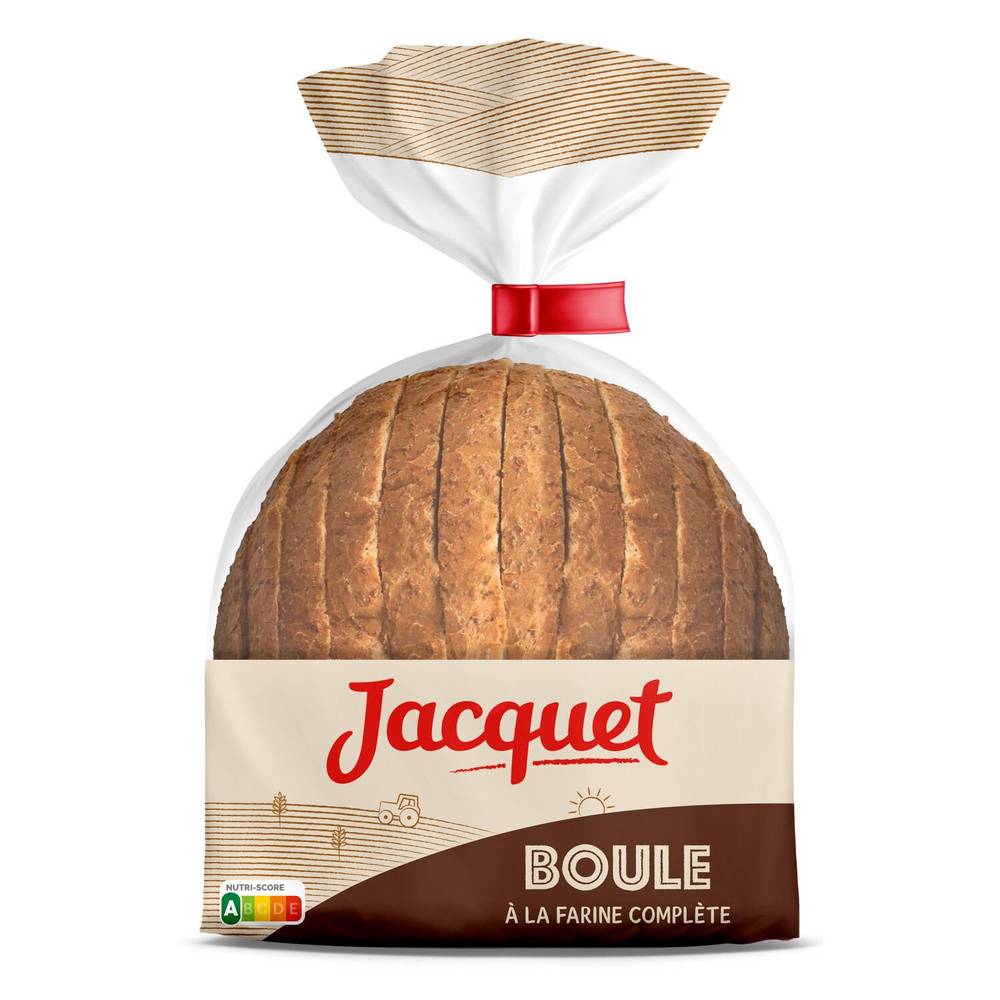 Jacquet - Pain boule à la farine complète (350g)