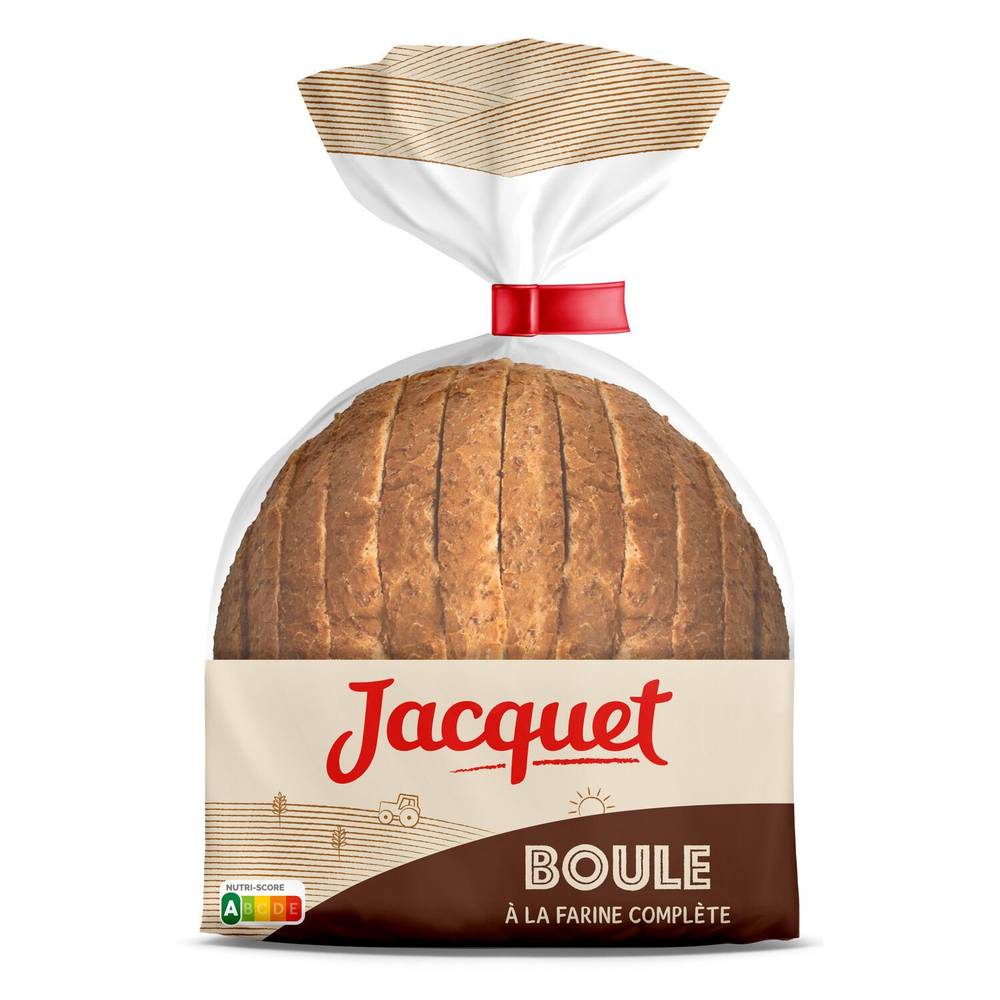 Jacquet - Pain boule à la farine complète (12 pièces)