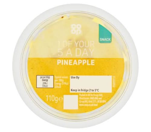 Co-op Pineapple 110g