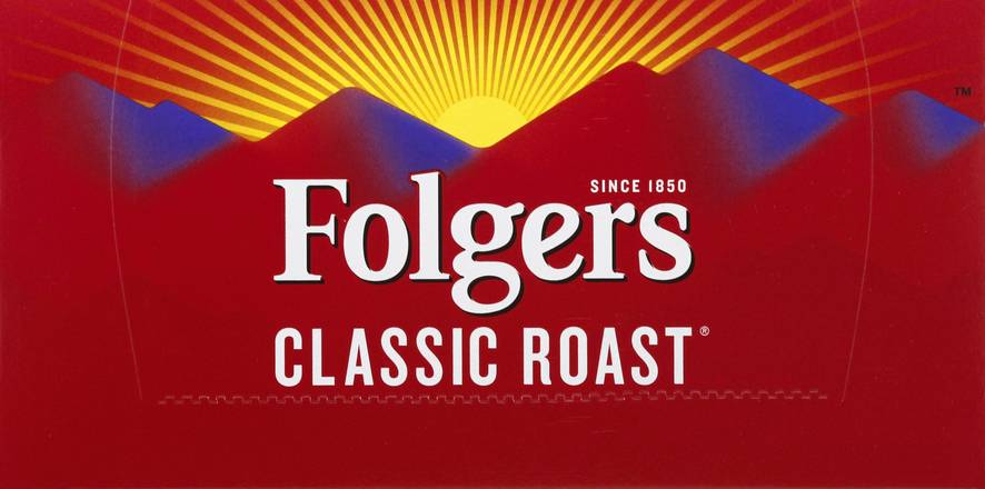 Folgers Medium Classic Roast Coffee K-Cup Pods (9.03 oz) (robust)