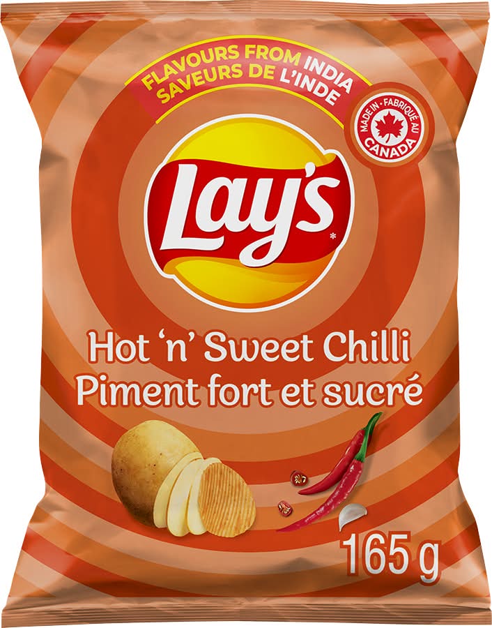 Lay's Hot N Sweet Chilli Potato Chips (200 g)