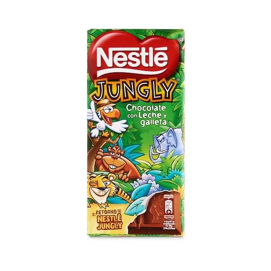 Chocolate con leche y galleta Nestlé Jungly 125 g