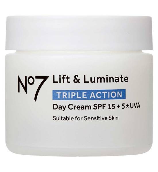 No7 Lift & Luminate TRIPLE ACTION Day Cream SPF 15 50ml