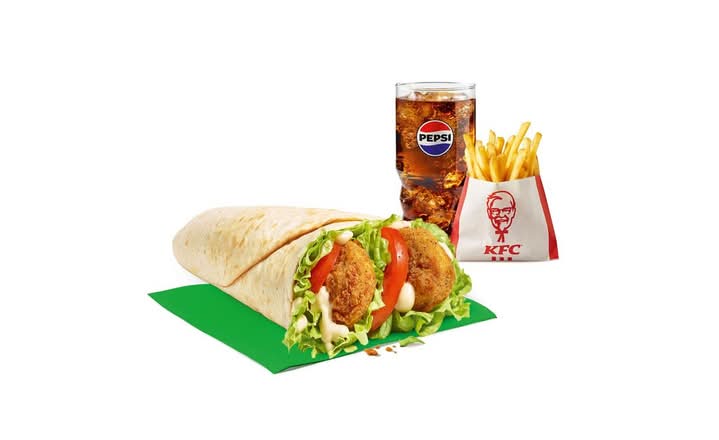 Veggie Twister meal
