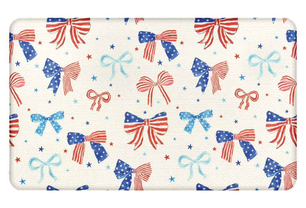 Kirkton House Bows Comfort Mat - 18" X 30"
