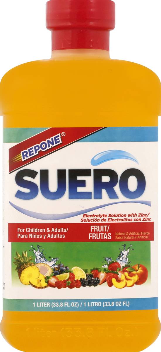 Repone Fruit Electrolyte Solution With Zinc (33.8 fl oz)