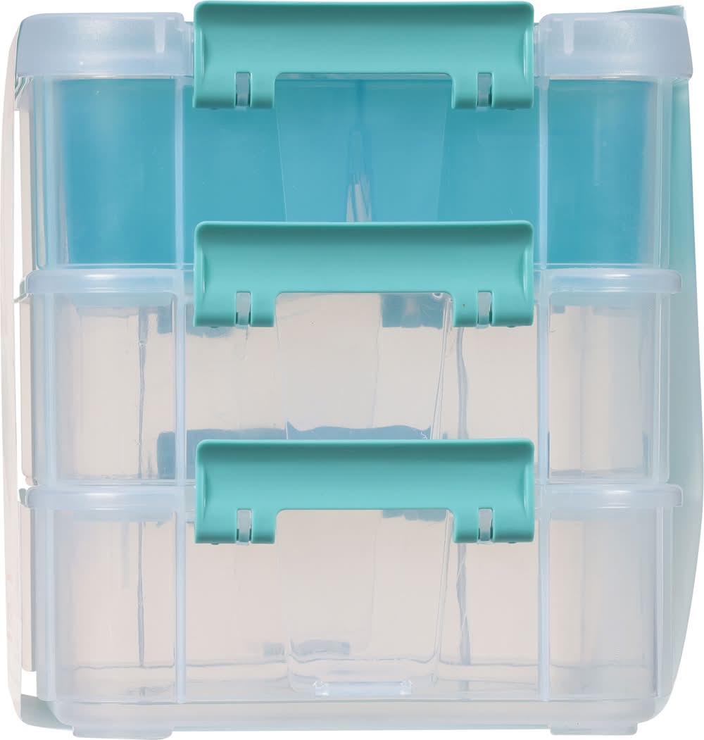 Uber Rider Tray Sterilite Stack & Carry Clear 3-layer Handle Box & Tray - Delivery in ...