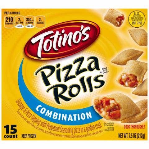Totino's Pizza Rolls Combination 15 Count 7.5oz