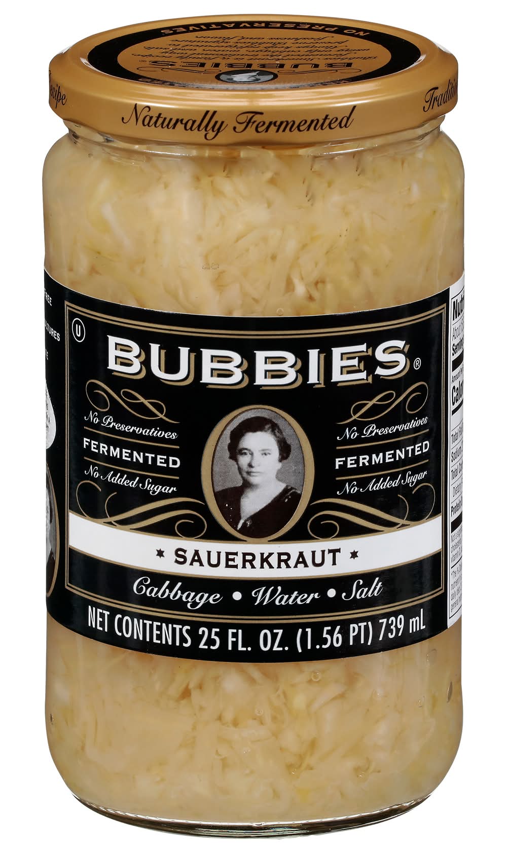 Bubbies Sauerkraut (25 fl oz)