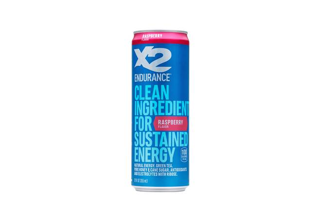 X2 ENDURANCE™ Clean Energy Drink - Raspberry