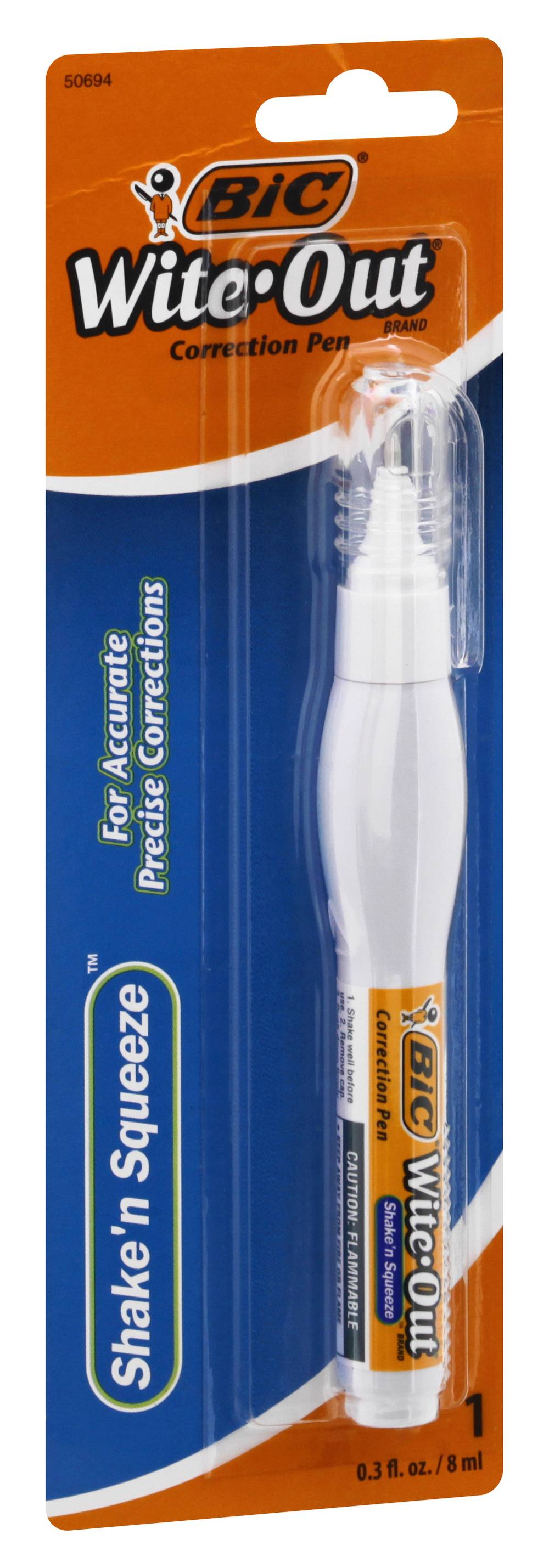 BiC Wite Out Shake 'N Squeeze Correction Pen (8 ml)