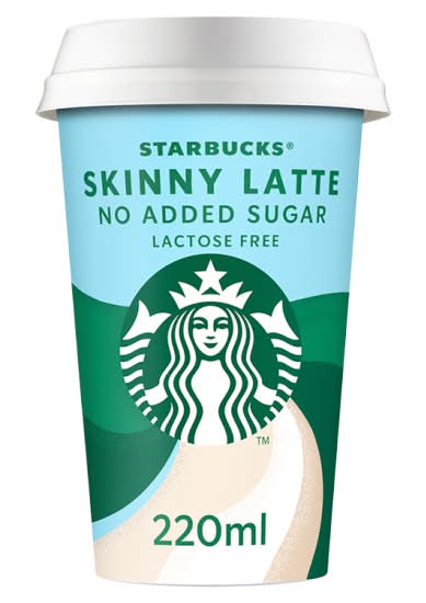 Starbucks Skinny Latte Chilled Coffee (220ml)