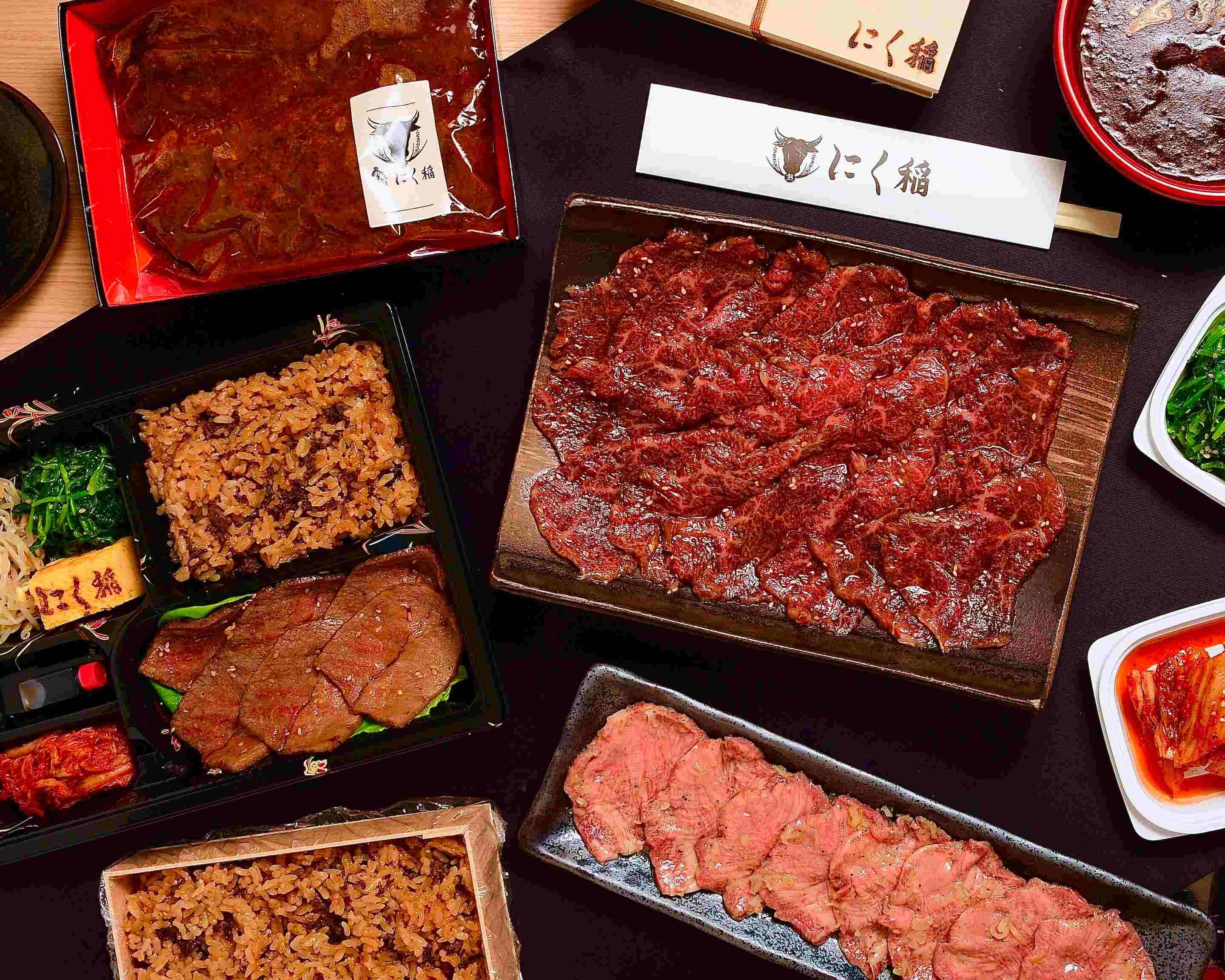 🥩 . ステーキ重 肉増しダブル🌹 本日も11時より皆様のお越しを