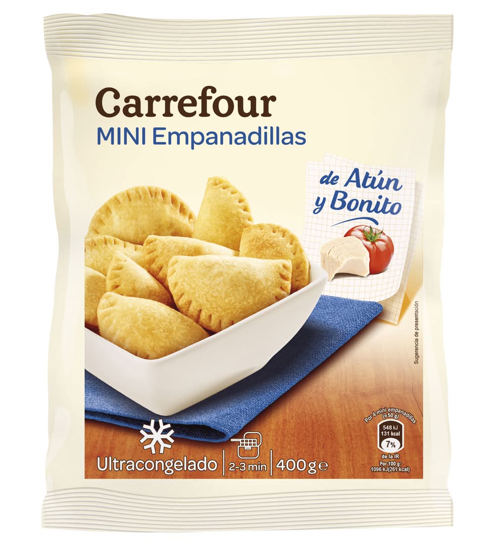 Mini empanadilla de atún y bonito · Carrefour (8 un)