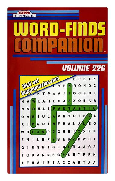 Kappa #1 In Puzzles Word-Finds Companion